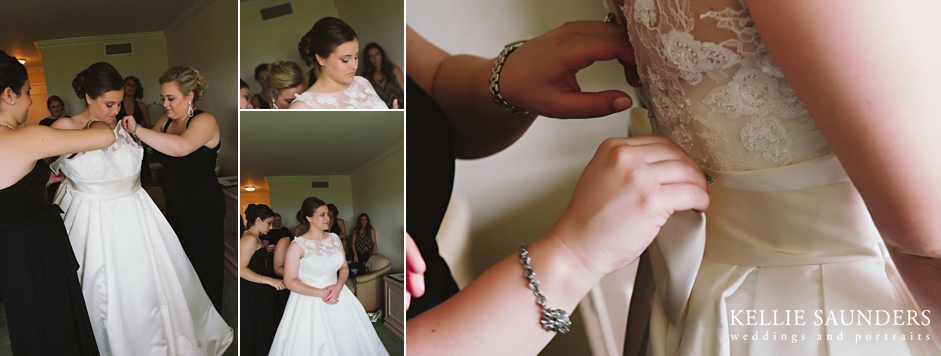 campus inn bride, bride getting ready, wedding details, Kellie Saunders Photography